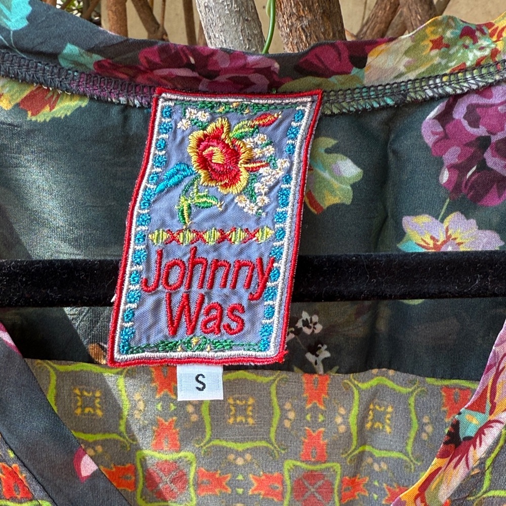 Johnny Was Floral Patchwork Tunic - image 2